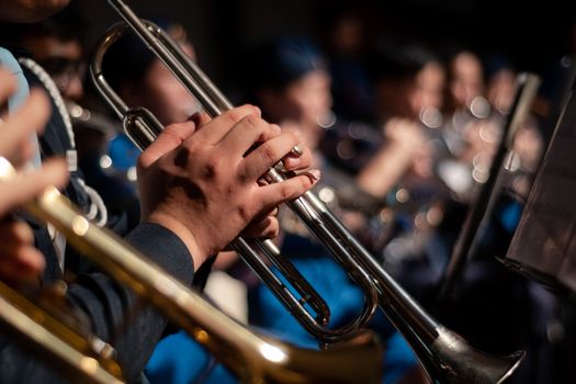 Zomerconcert Harmonie Arti op Palaceplein